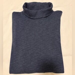 Abercrombie & Fitch Men's Blue Turtleneck Sweater